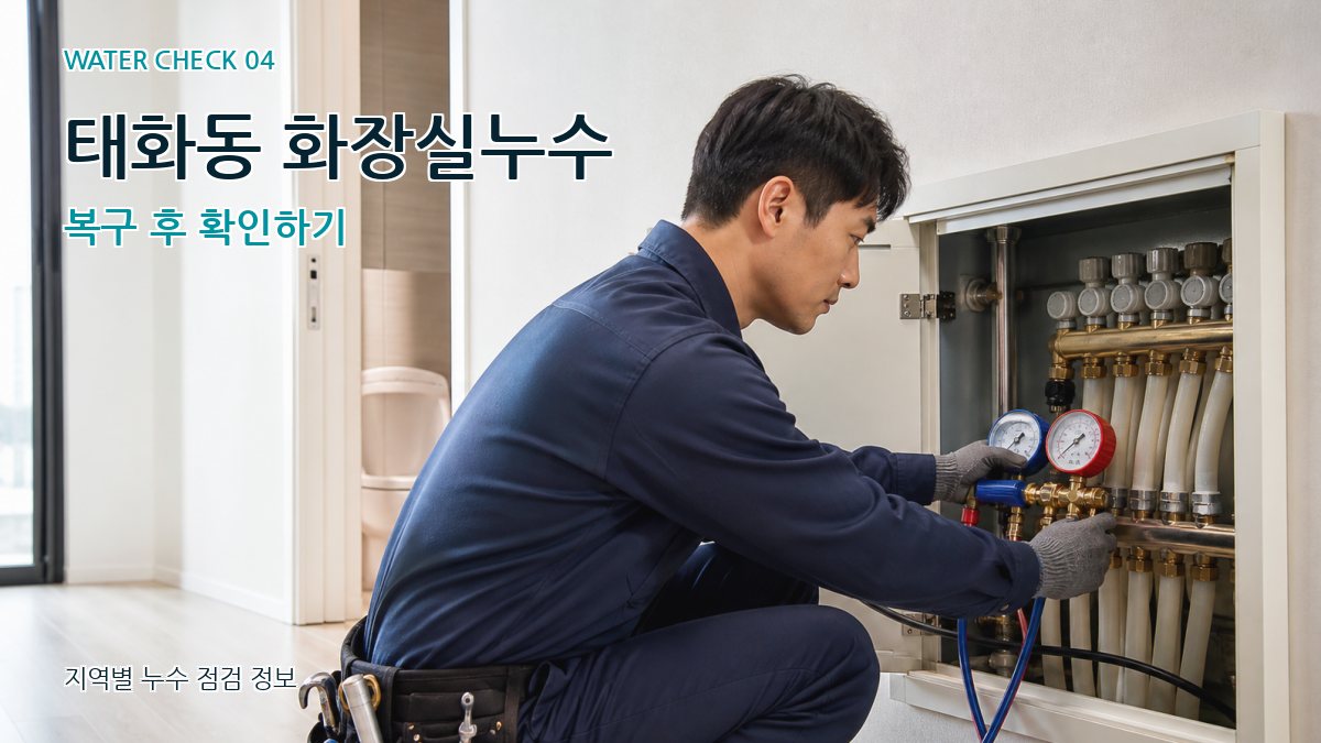 태화동 누수탐지 누수탐지 이미지