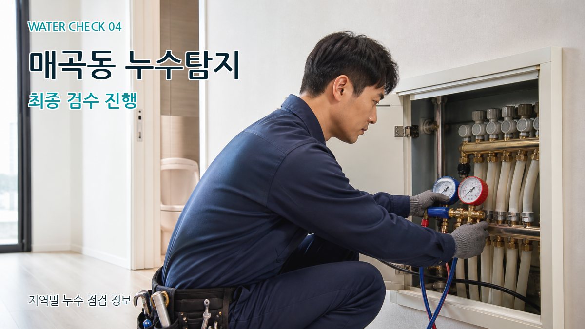 매곡동 누수탐지 누수탐지 이미지