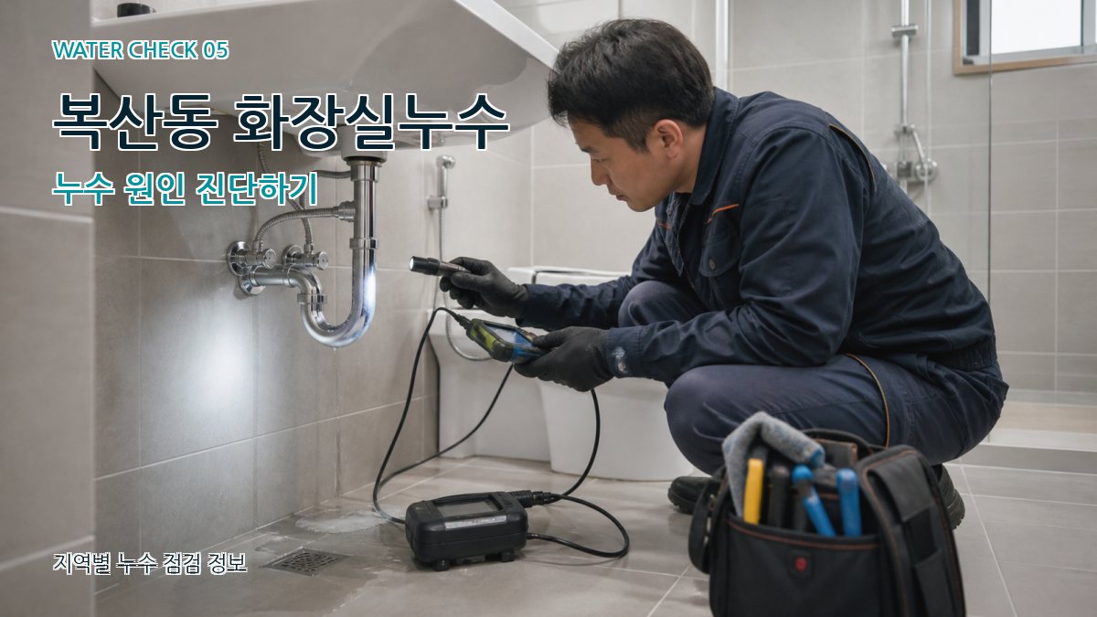 복산동 누수공사 누수탐지 이미지