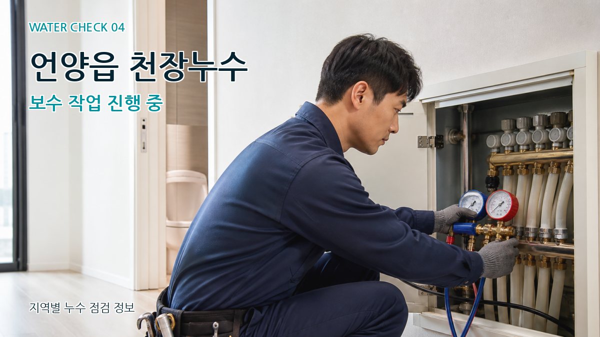 언양읍 누수탐지 누수탐지 이미지