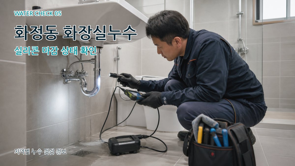 화정동 누수공사 누수탐지 이미지