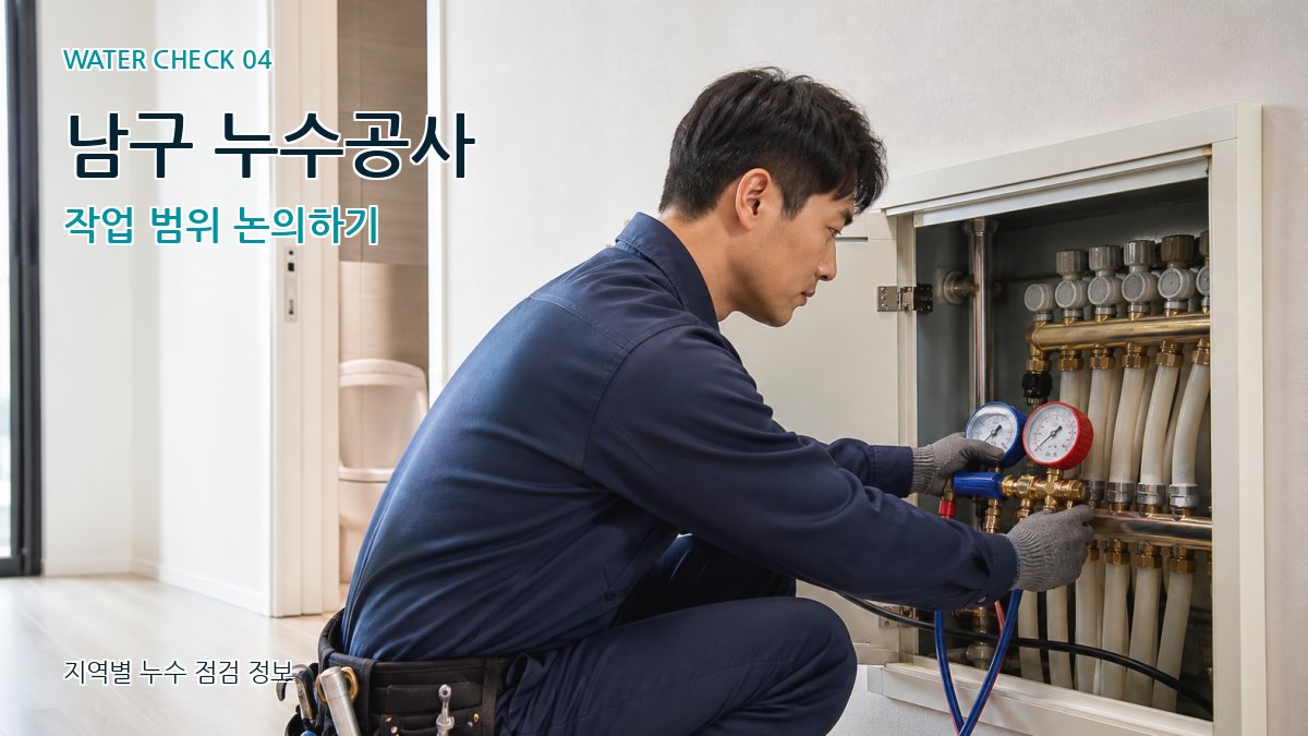 남구 누수탐지 누수탐지 이미지