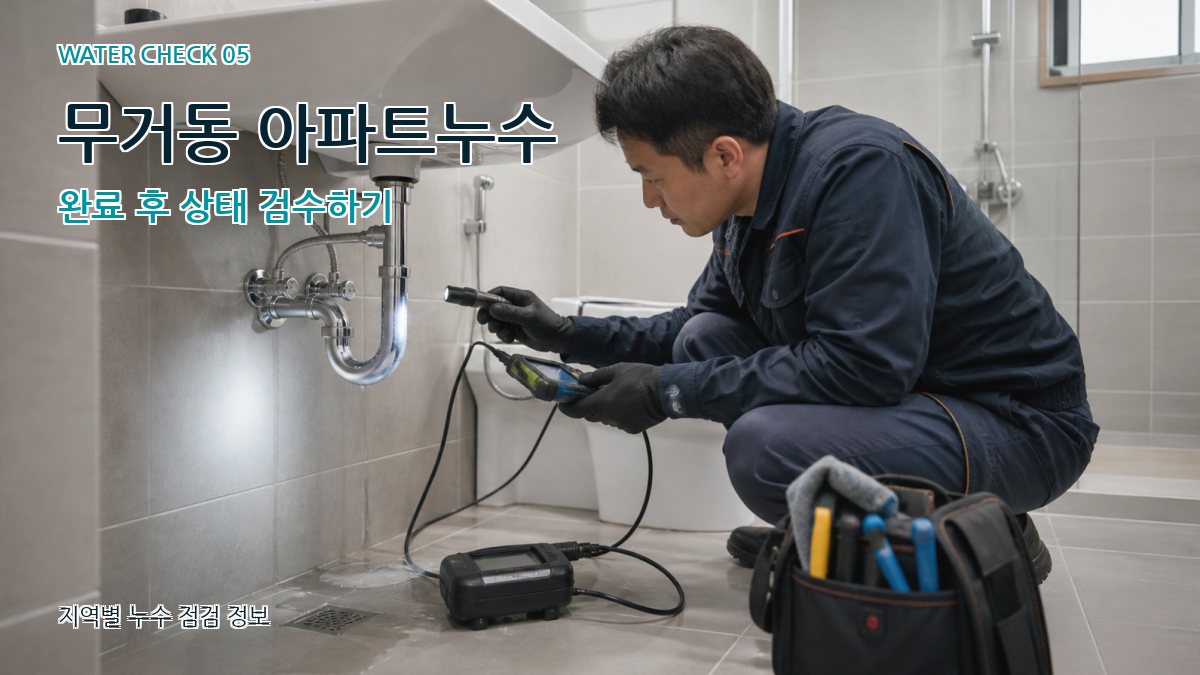 무거동 누수공사 누수탐지 이미지