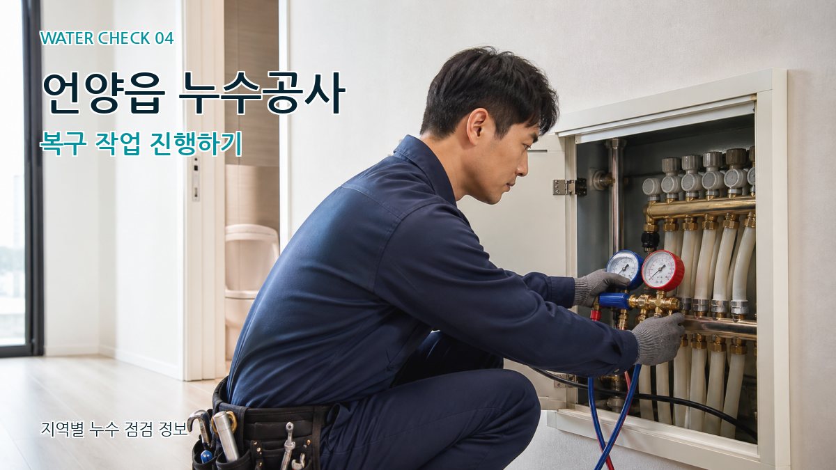 언양읍 누수탐지 누수탐지 이미지