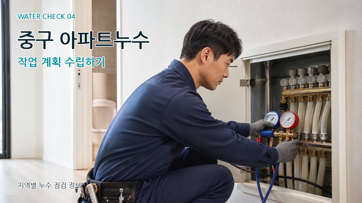 중구 누수탐지 누수탐지 이미지