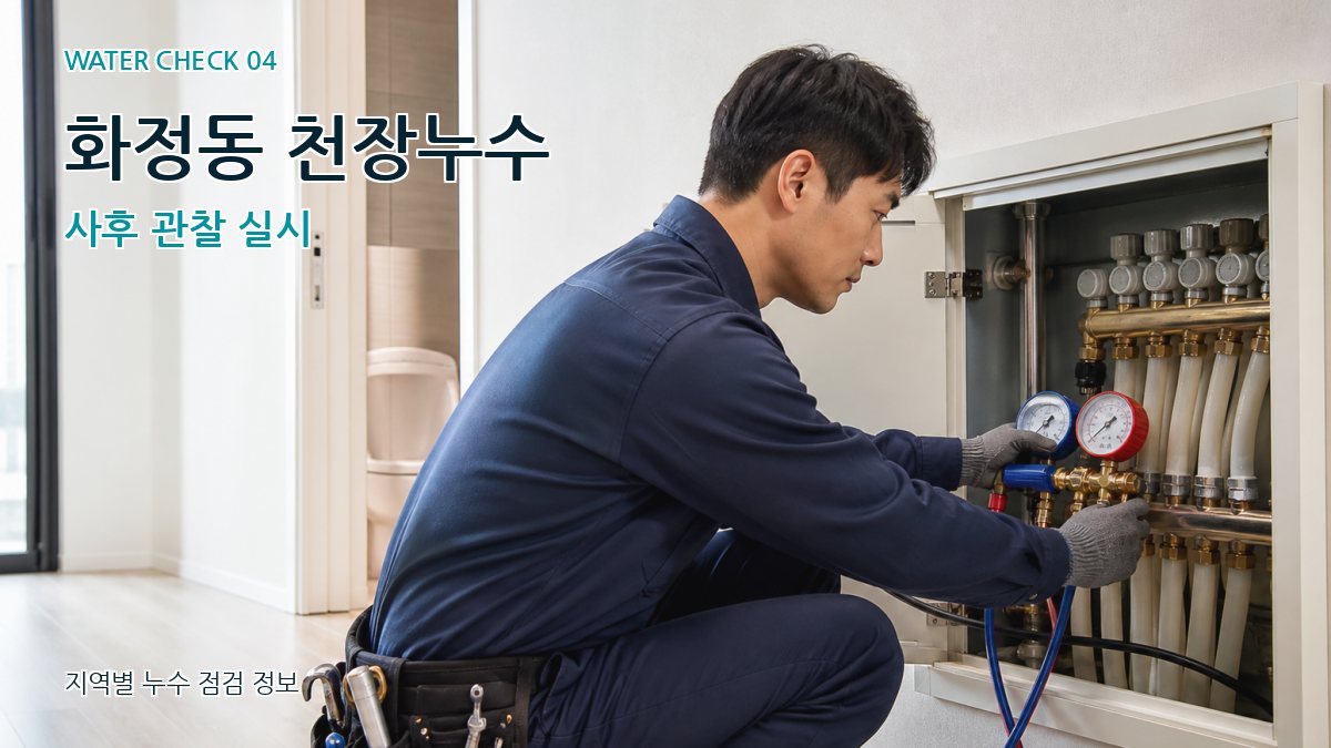 화정동 누수탐지 누수탐지 이미지