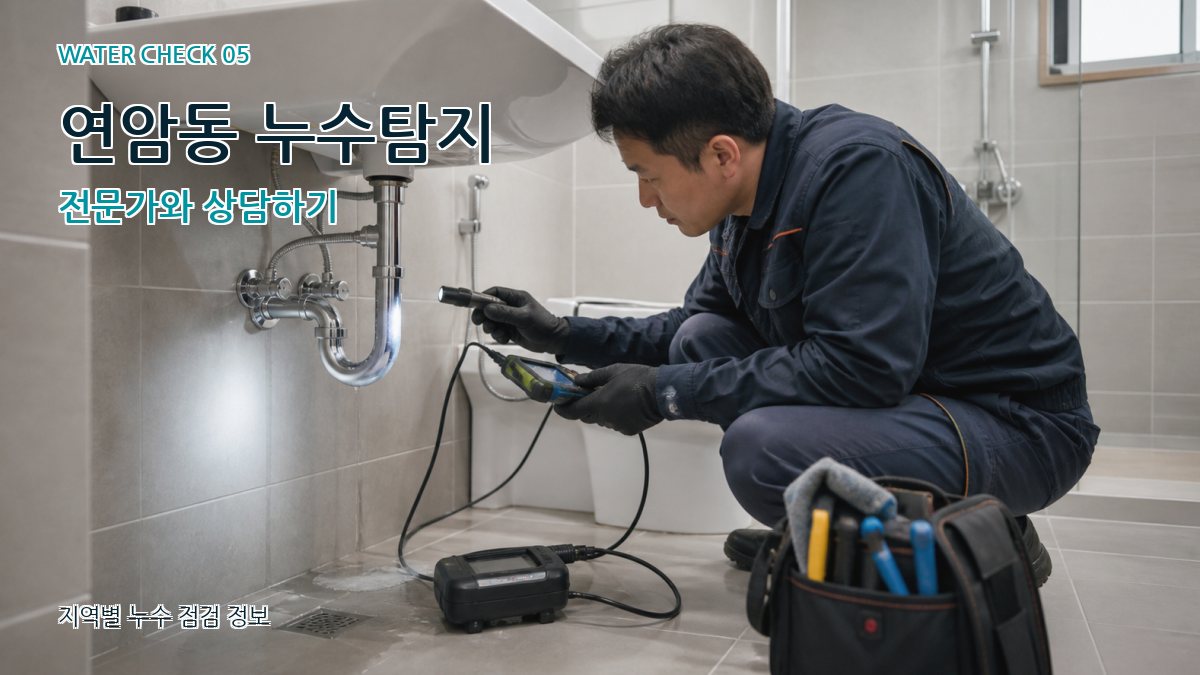 연암동 누수탐지 전문가와 상담하기