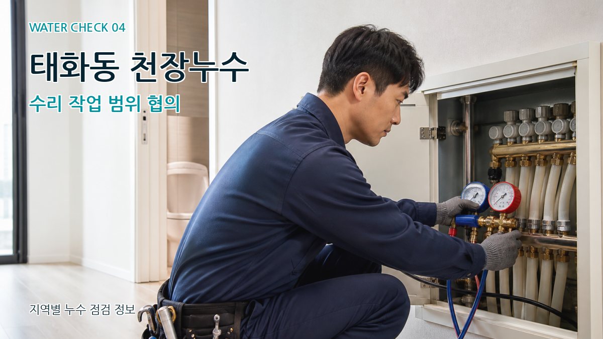태화동 누수탐지 누수탐지 이미지