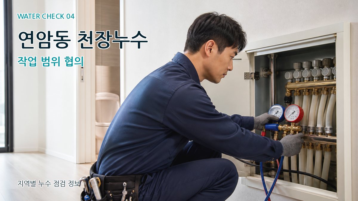 연암동 누수탐지 누수탐지 이미지
