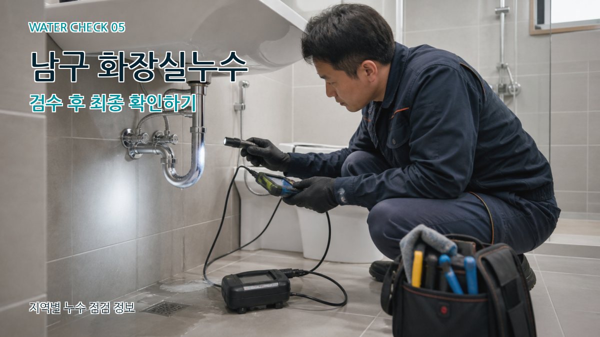 남구 누수공사 누수탐지 이미지