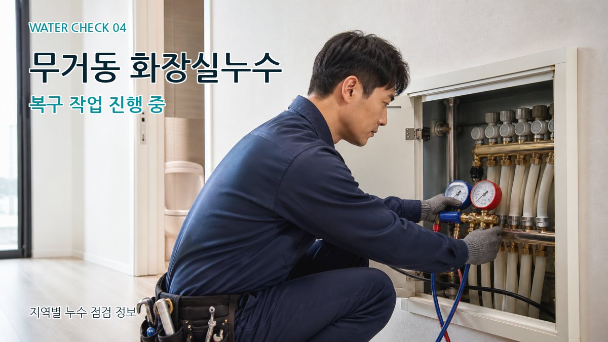 무거동 누수탐지 누수탐지 이미지