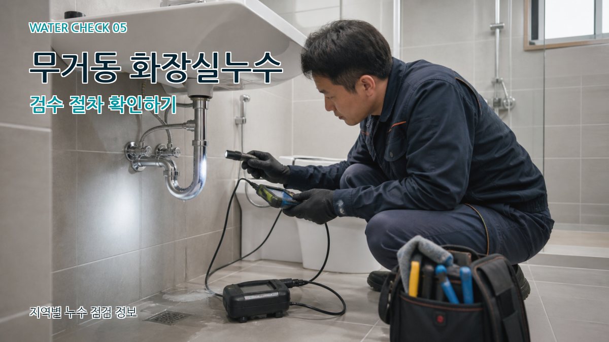 무거동 누수공사 누수탐지 이미지