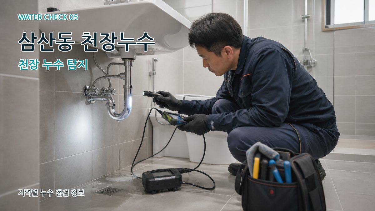 삼산동 누수공사 누수탐지 이미지
