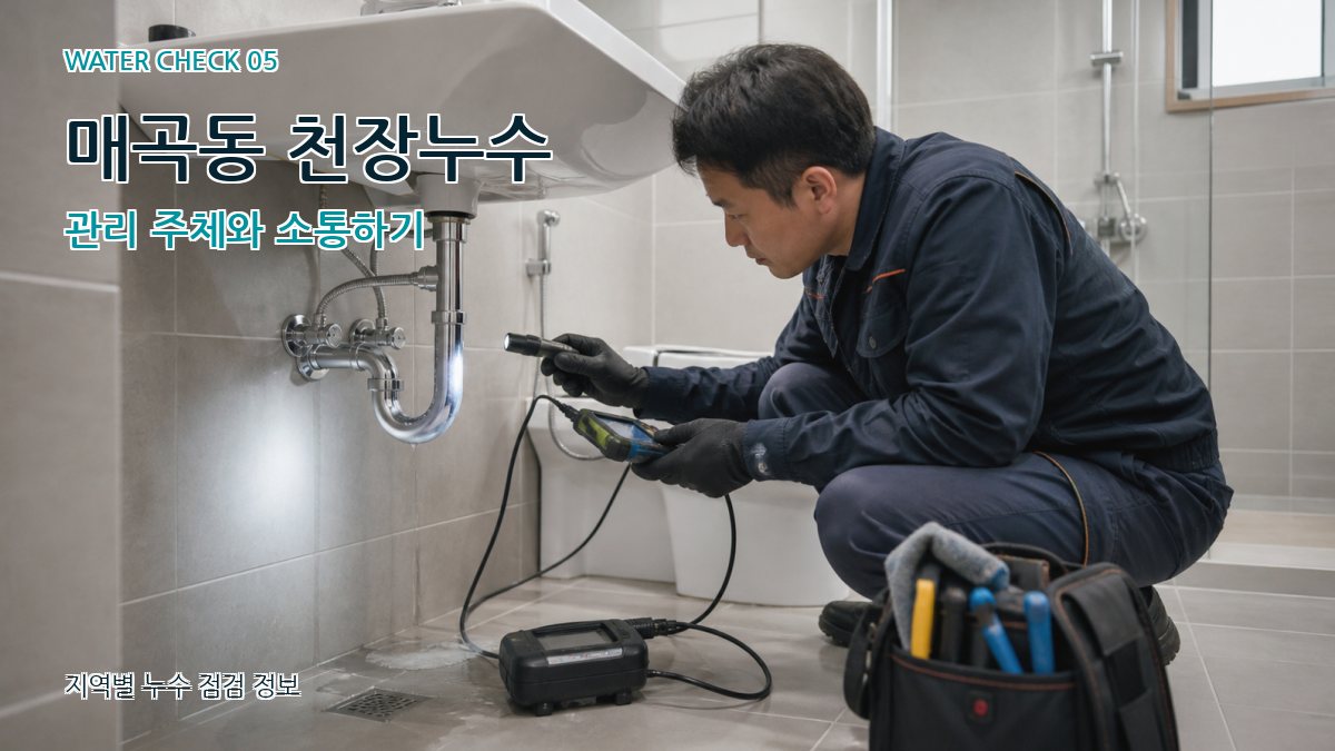 매곡동 천장누수 관리 주체와 소통하기