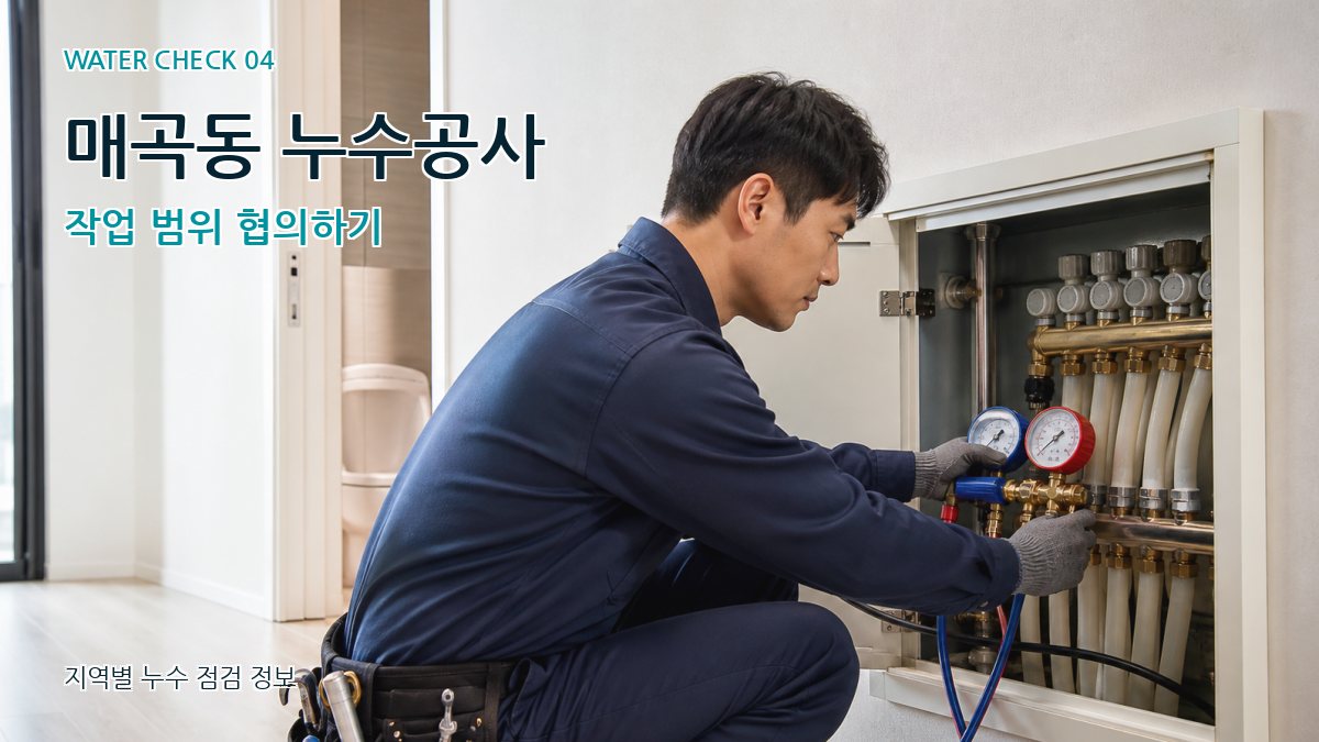 매곡동 누수탐지 누수탐지 이미지